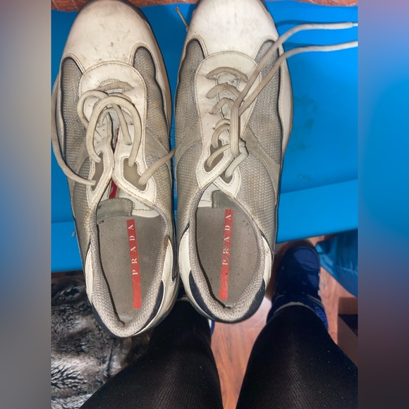 Mens Prada trainers size 10 - Picture 3 of 5